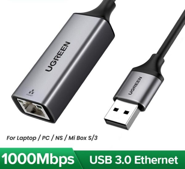 UGREEN USB Ethernet Adapter USB 3.0 Network Card to RJ45
